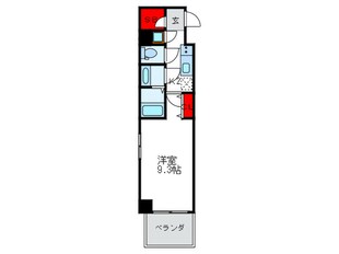 La Douceur心斎橋の物件間取画像